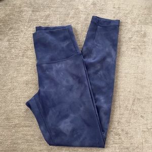 Lululemon Diamond Dye Wunder Train High Rise Crop